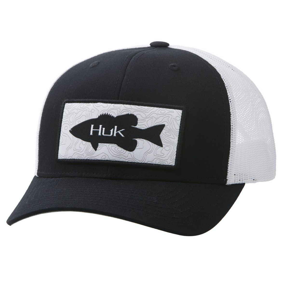 Huk flat cheap brim hat