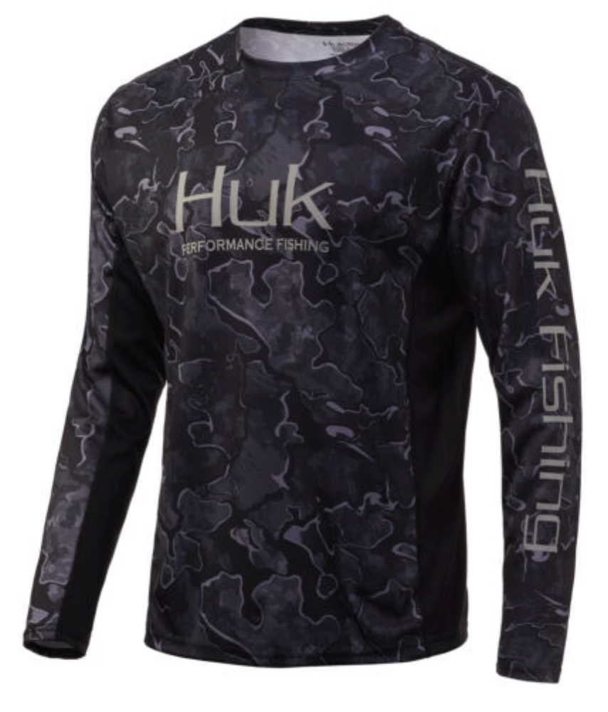  HUK Men's Huk'd Up Angler Anti-Glare Fishing Hat, Hydro  Blackwater, 1 : Sports & Outdoors
