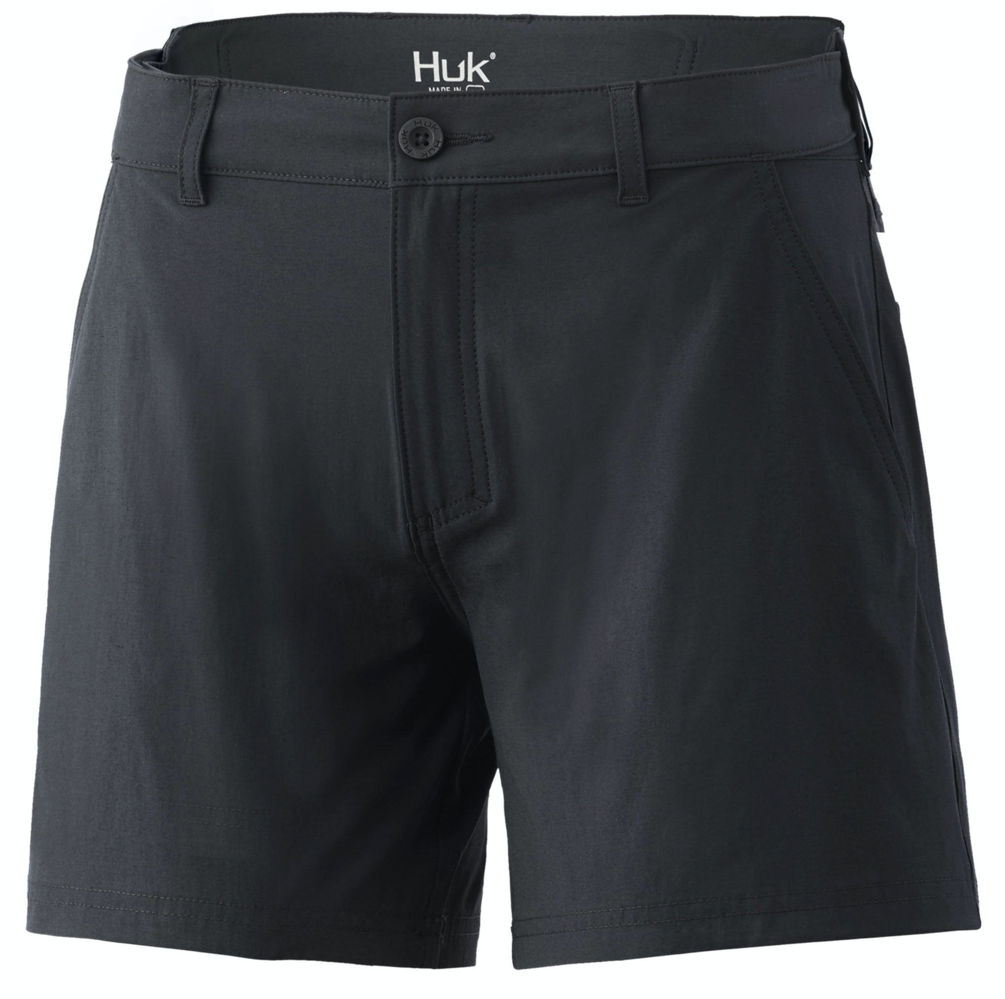 Huk Men's Next Level 10.5 Shorts-Overcast Grey-M